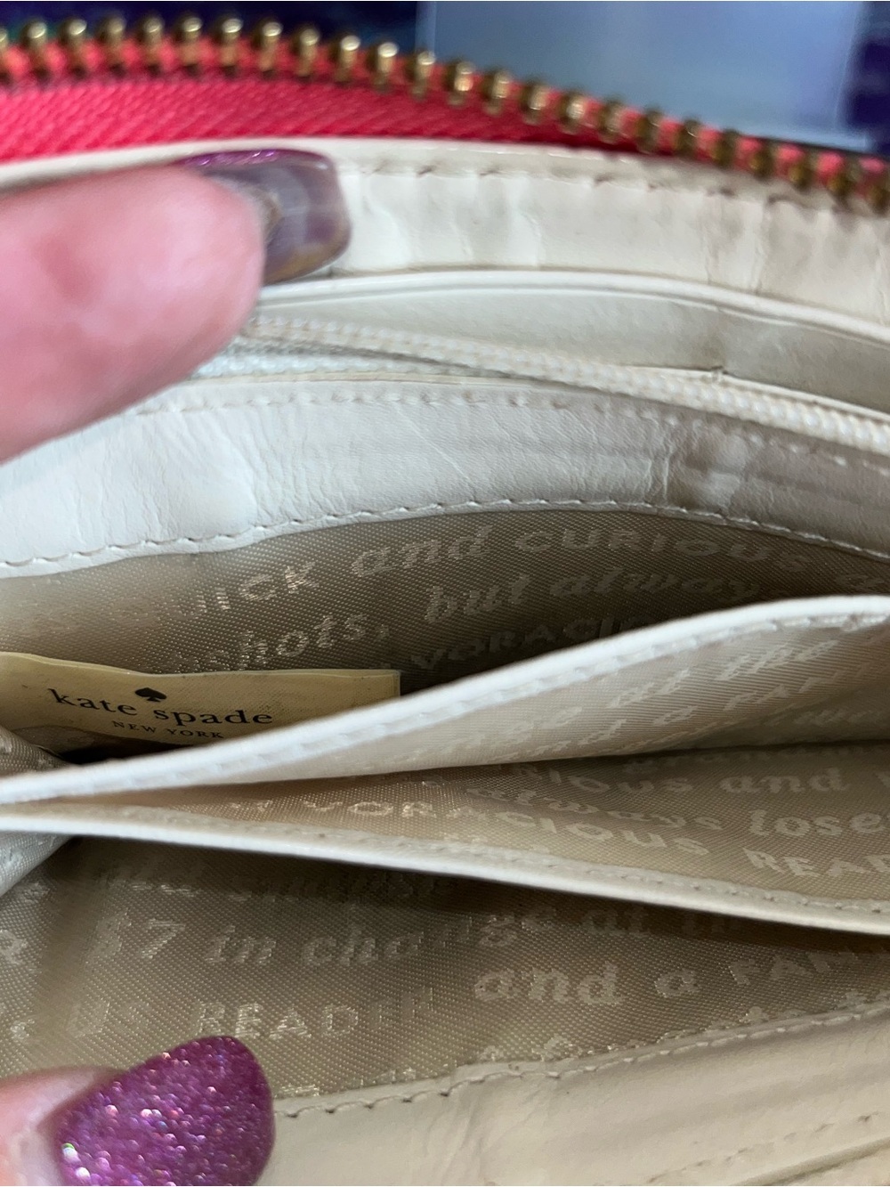 Kate Spade Storybook Zip around wallet - Picture 10 of 10